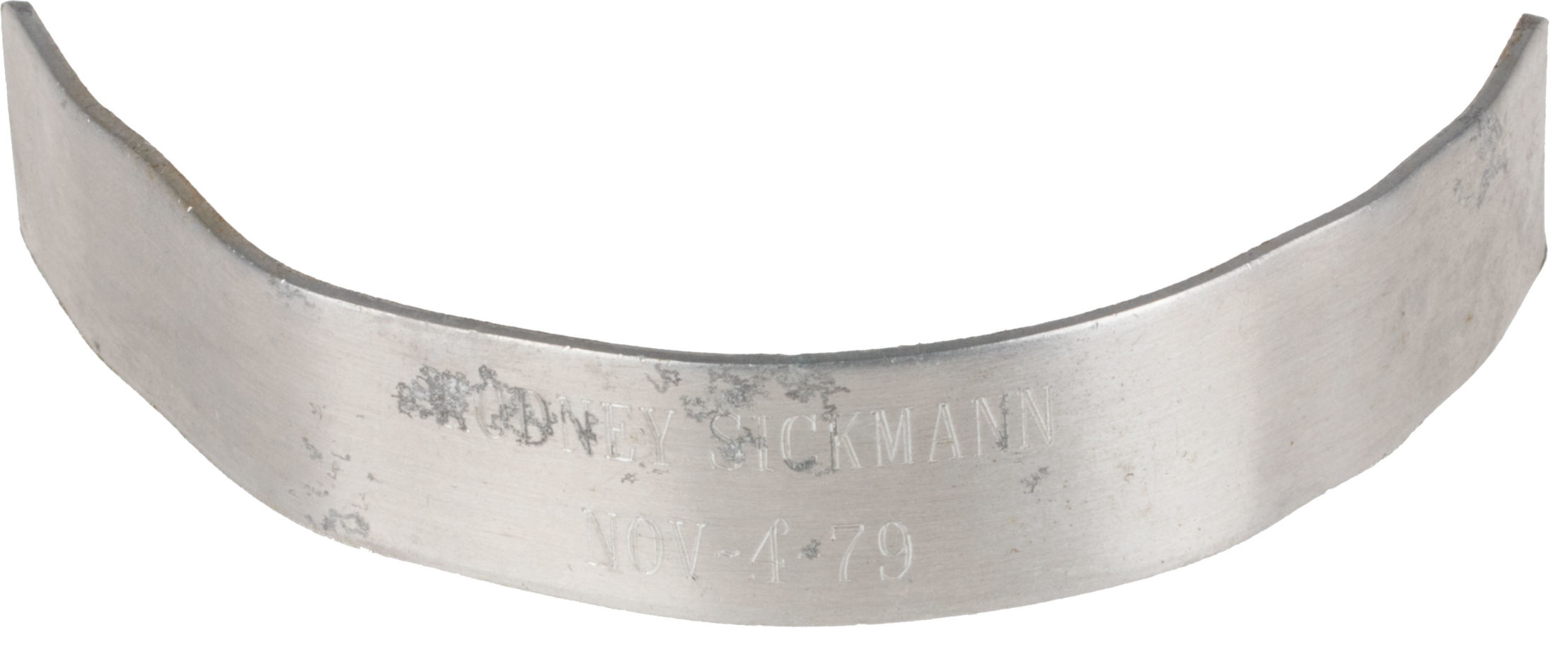 Iran hostage POW bracelet, ca. 1980